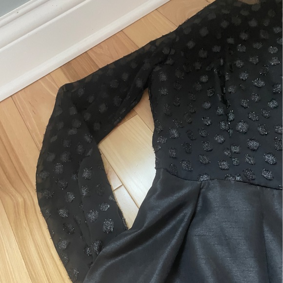 Holiday new years NWT Taylor black dress with pockets! - Picture 14 of 17